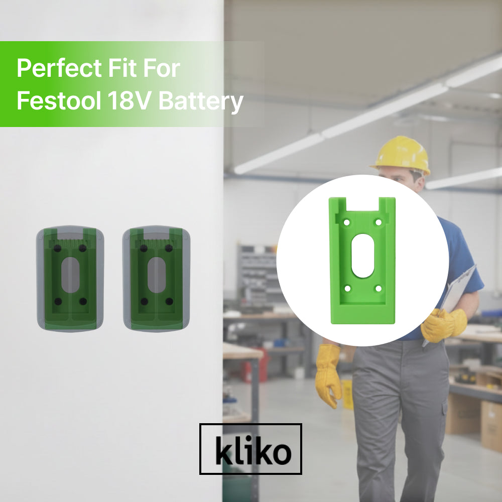 Festool 18V Battery Wall Mount