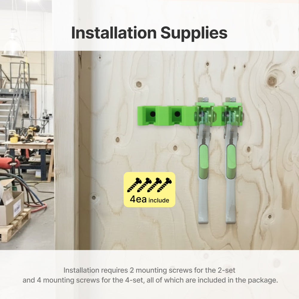 Festool Clamp wall mount organizer