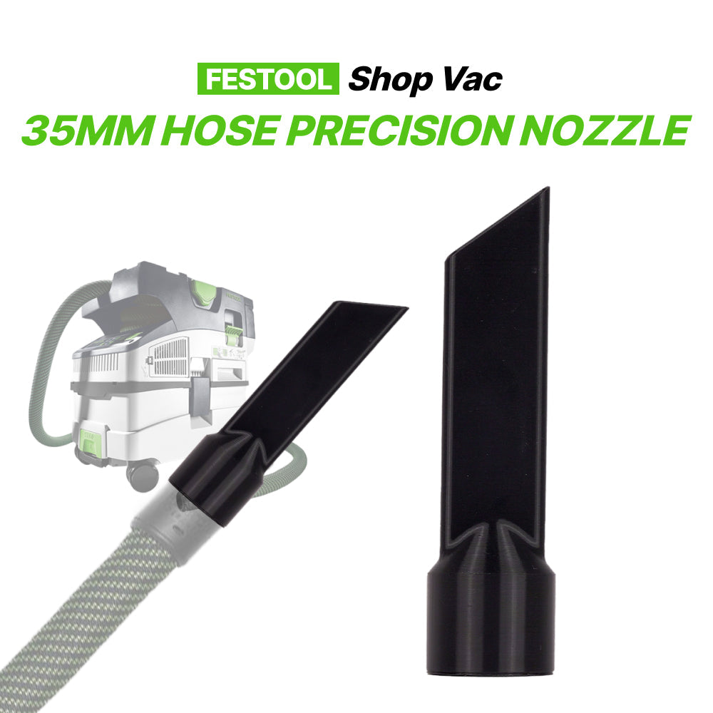 Festool 35mm Hose Precision Crevice Nozzle – Narrow Cleaning Attachment